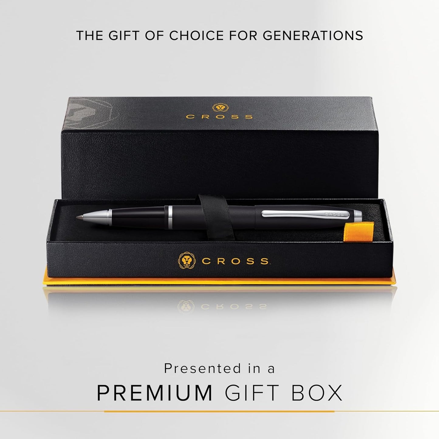 Cross Calais Matte Black Rollerball Pen AT0115-14