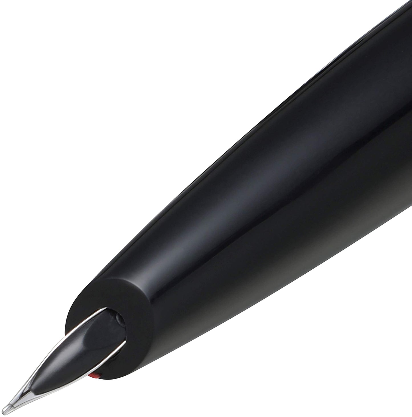 Sheaffer Icon Metallic Red with Gloss Black PVD Appts. Fountain Pen - Fine Nib E0911143