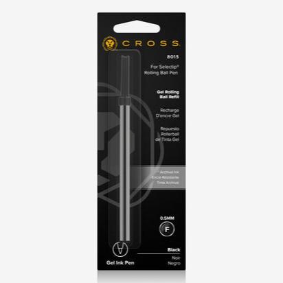 Cross Fine Black Gel Rollerball Refill (0.5MM) 8015