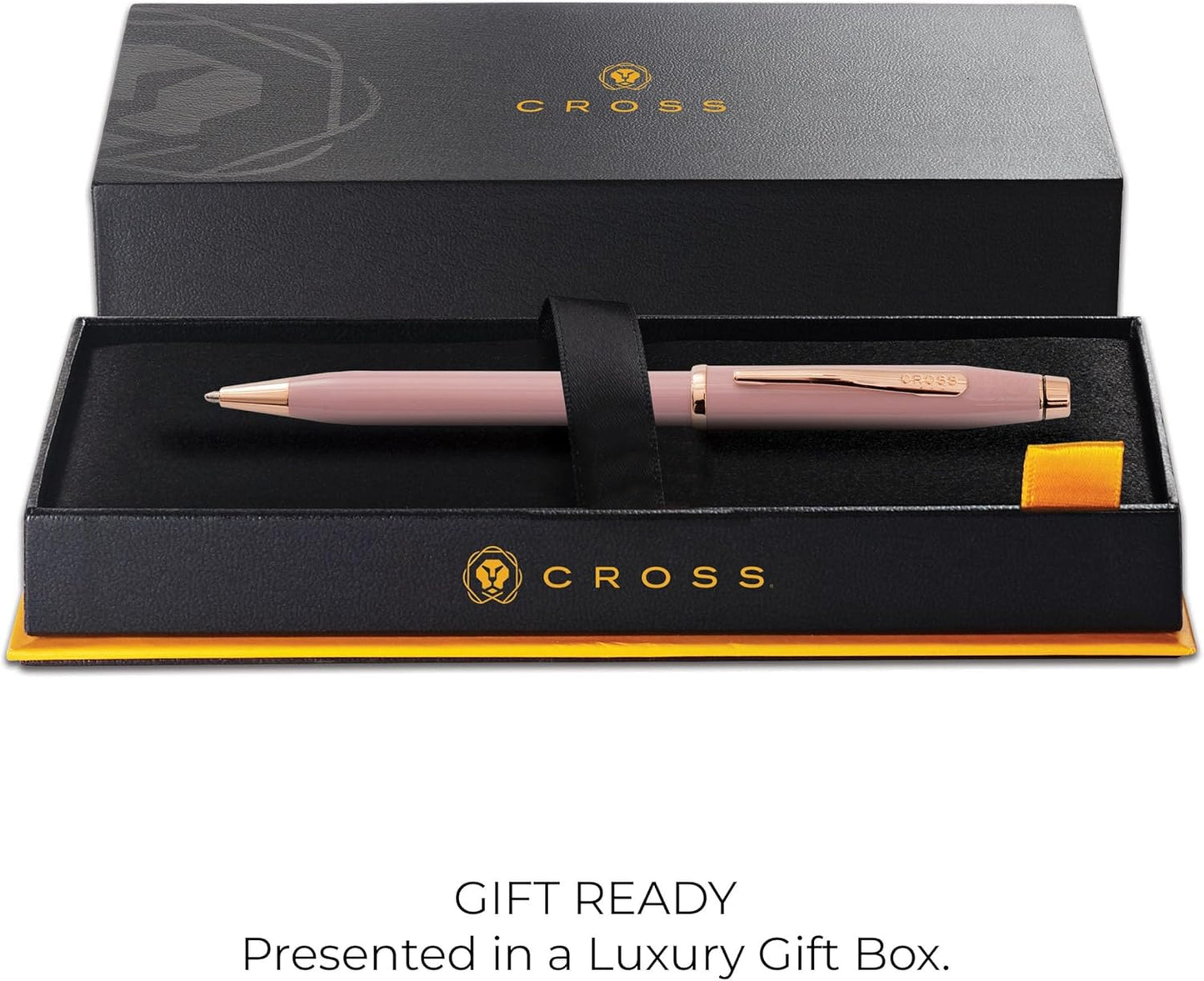 Cross Century II Smoky Pink with Rose Gold Plated Appointments Ballpoint Pen AT0082-164