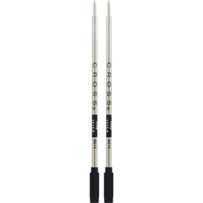 Cross Ballpoint Pen Refill - Black - Fine - Dual Pack 8514-2