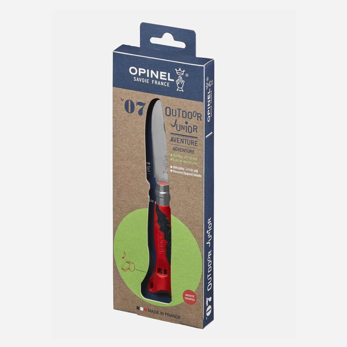 Opinel N°07 Outdoor Junior Red Pocket Knife 001897