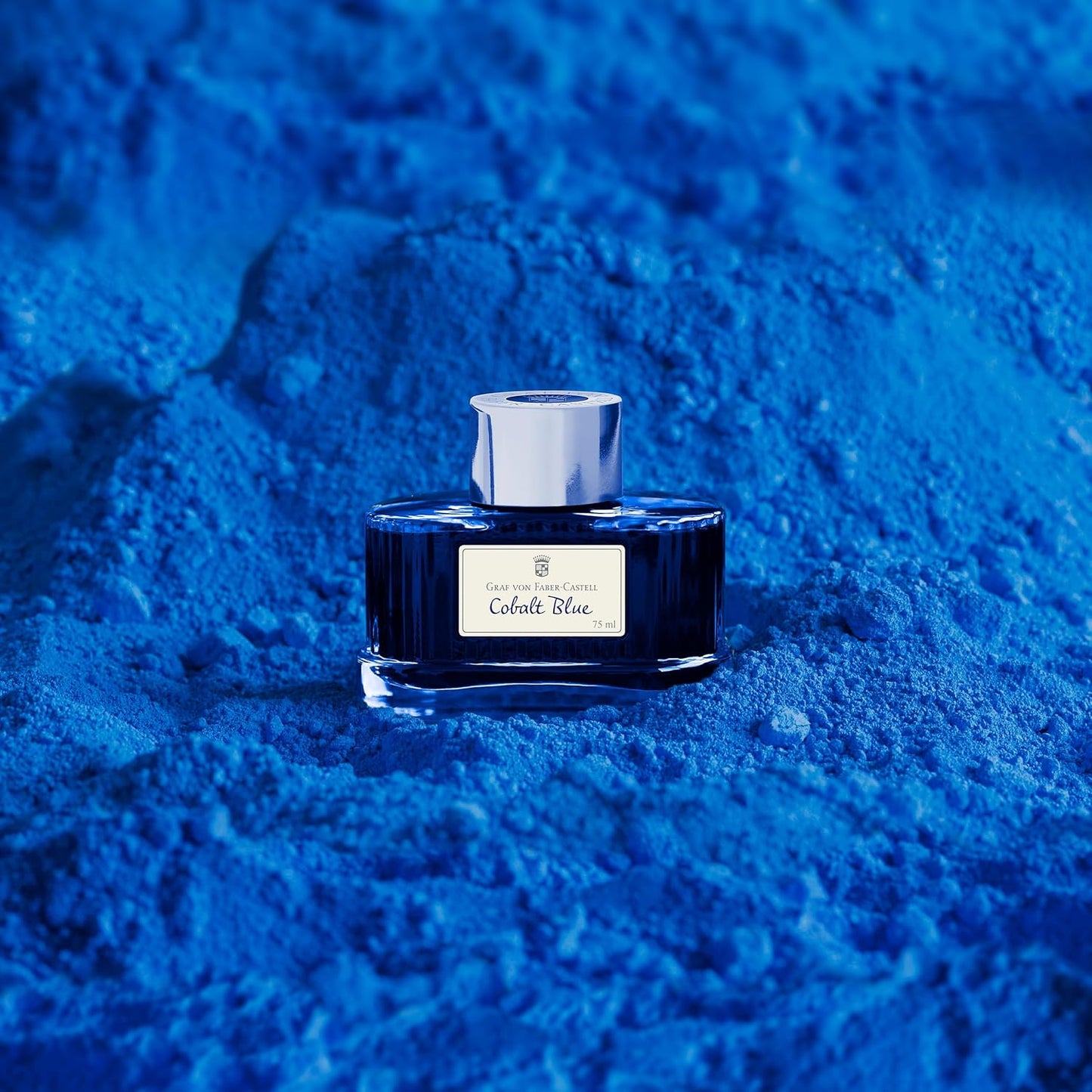 Graf von Faber-Castell Ink Bottle, Cobalt Blue, 75ml 141001