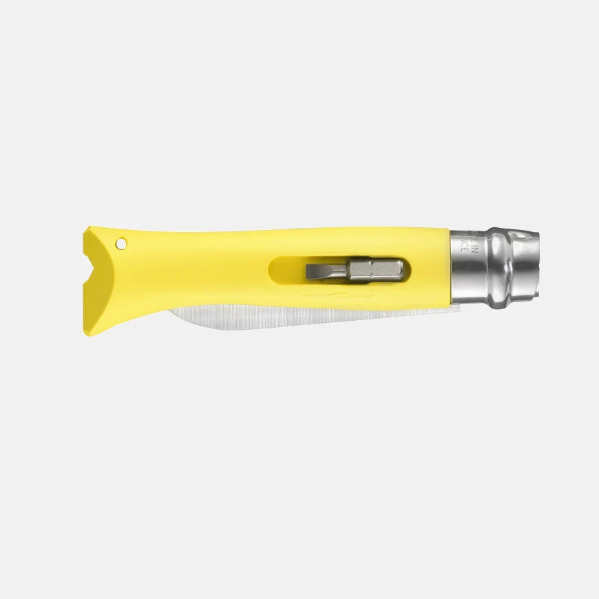 Opinel No.09 DIY Folding Utility Knife Yellow 001804