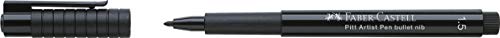 Faber-Castell Pitt Artist Pen bullet nib 1.5 India ink pen black 167890