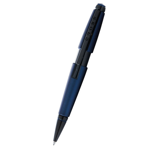 Cross Edge Matte Blue Lacquer Gel Rollerball Pen AT0555-12