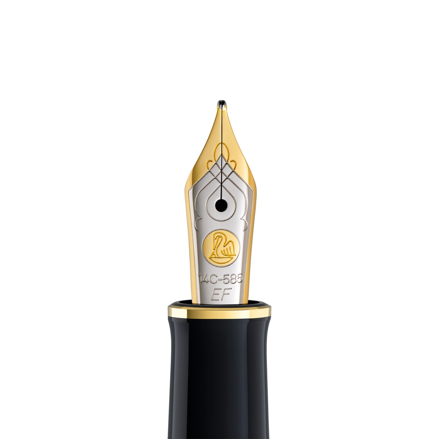 Pelikan M400 Fountain pen Souverän® Black-Red EF 818797