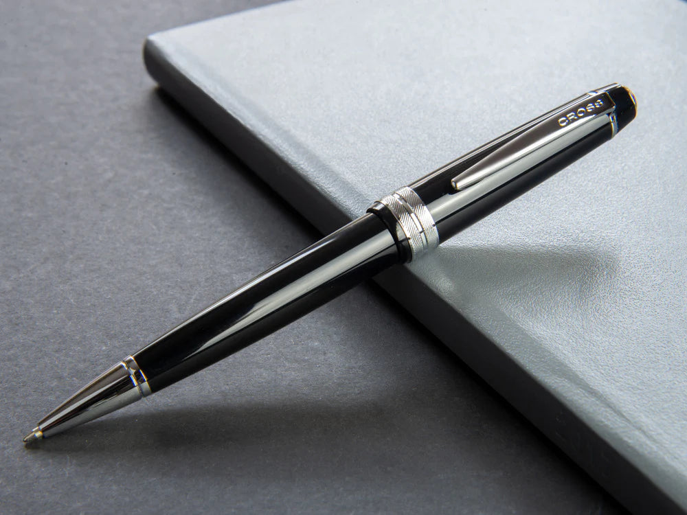 Cross Bailey Light Glossy Black Resin Ballpoint Pen AT0742-1