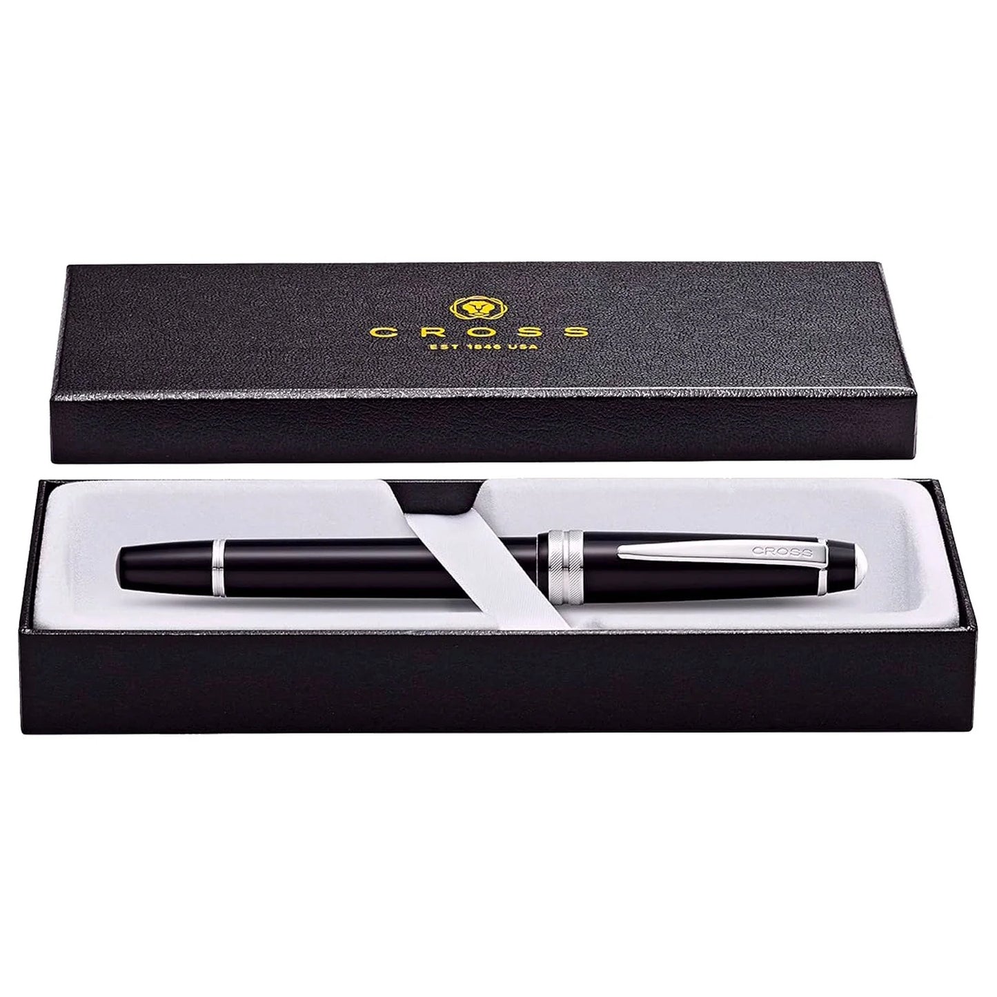 Cross Bailey Light™ Glossy Black Resin Rollerball Pen AT0745-1