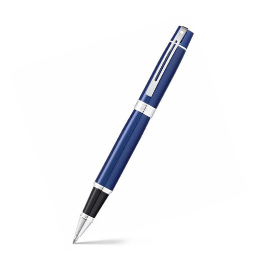 Sheaffer 300 Glossy Blue with Chrome Trims Rollerball Pen E1934151
