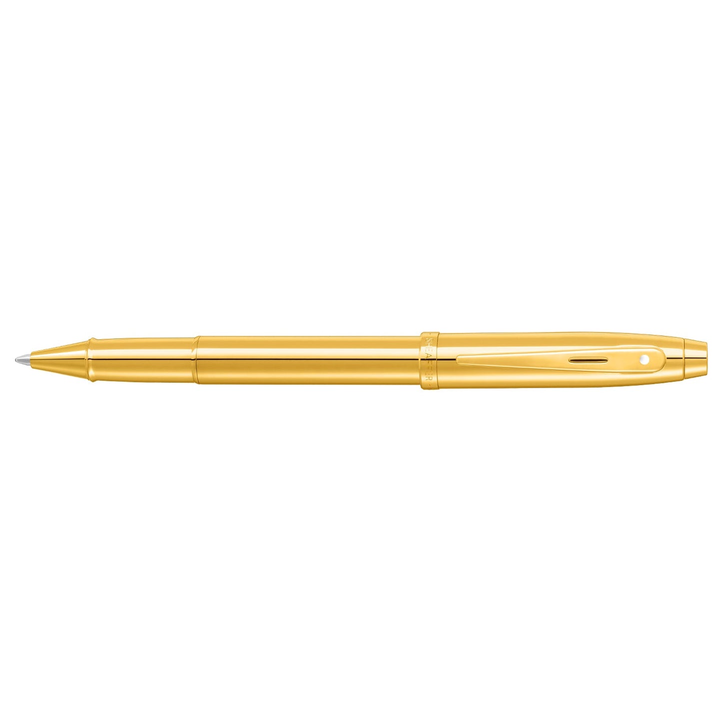 Sheaffer 100 E9372 PVD Gold with PVD Gold Trims Rollerball Pen E1937251