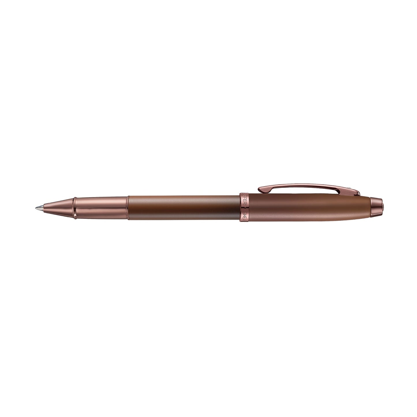 Sheaffer 100 9374 Coffee Edition Matt Brown Rollerball Pen with Regal Brown PVD Trims E1937451