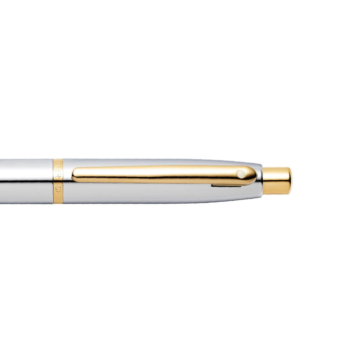 Sheaffer VFM E9422 Polished Chrome with Gold-plated Trims Ballpoint Pen E2942251