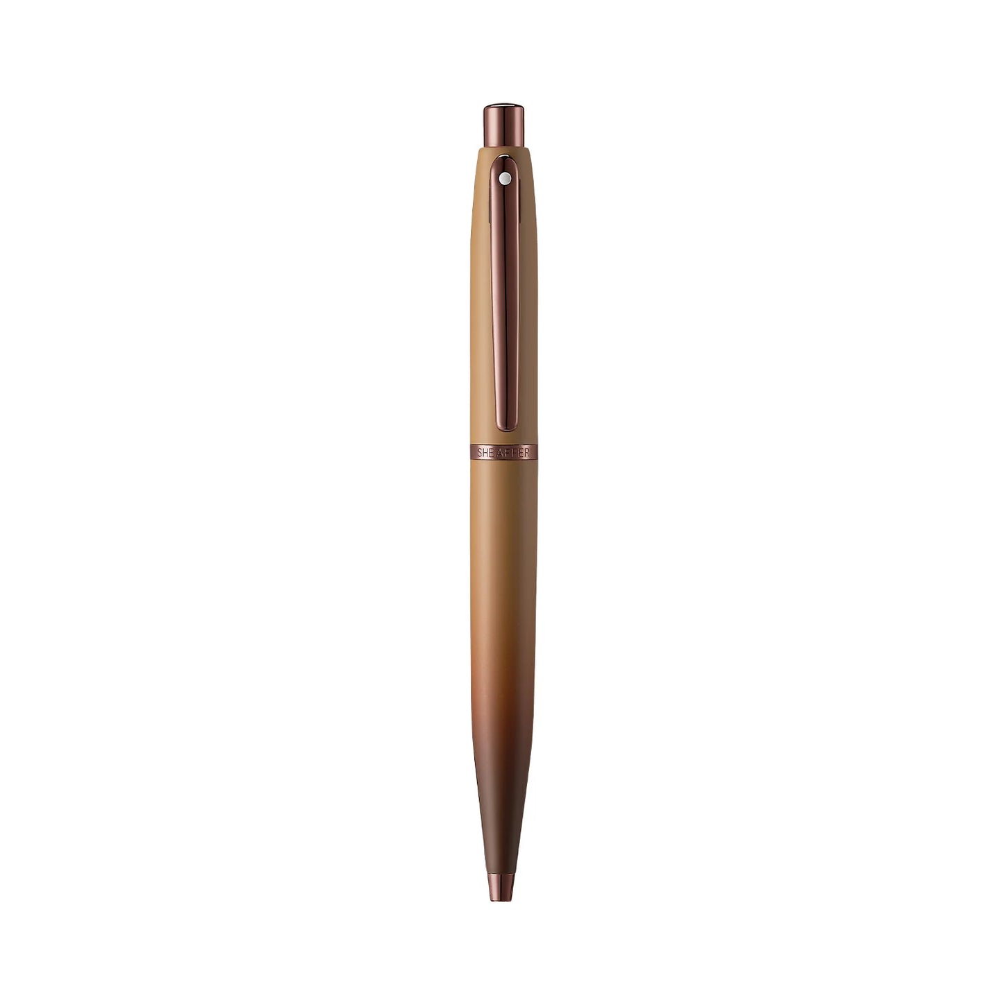 Sheaffer VFM 9428 Coffee Edition Matt Brown Ballpoint Pen with Regal Brown PVD Trims E2942851