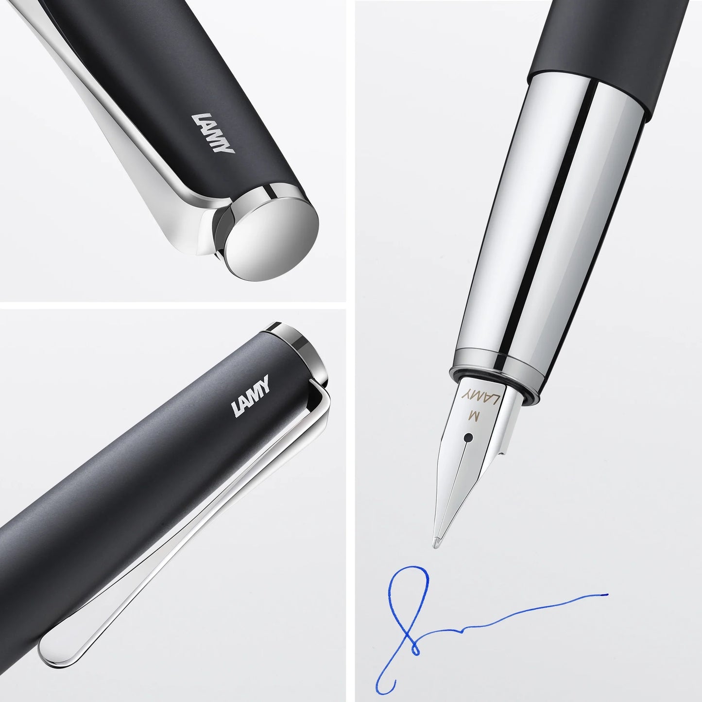 Lamy Studio Fountain Pen F, black 4000448