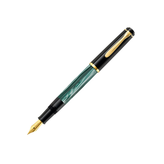 Pelikan M200 Fountain Pen Classic Green-Marbled EF 801775
