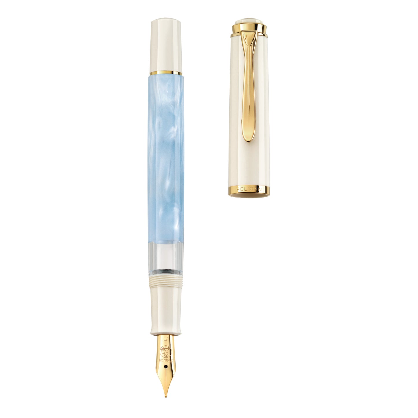 Pelikan M200 Fountain Pen Classic Pastel Blue EF 822992