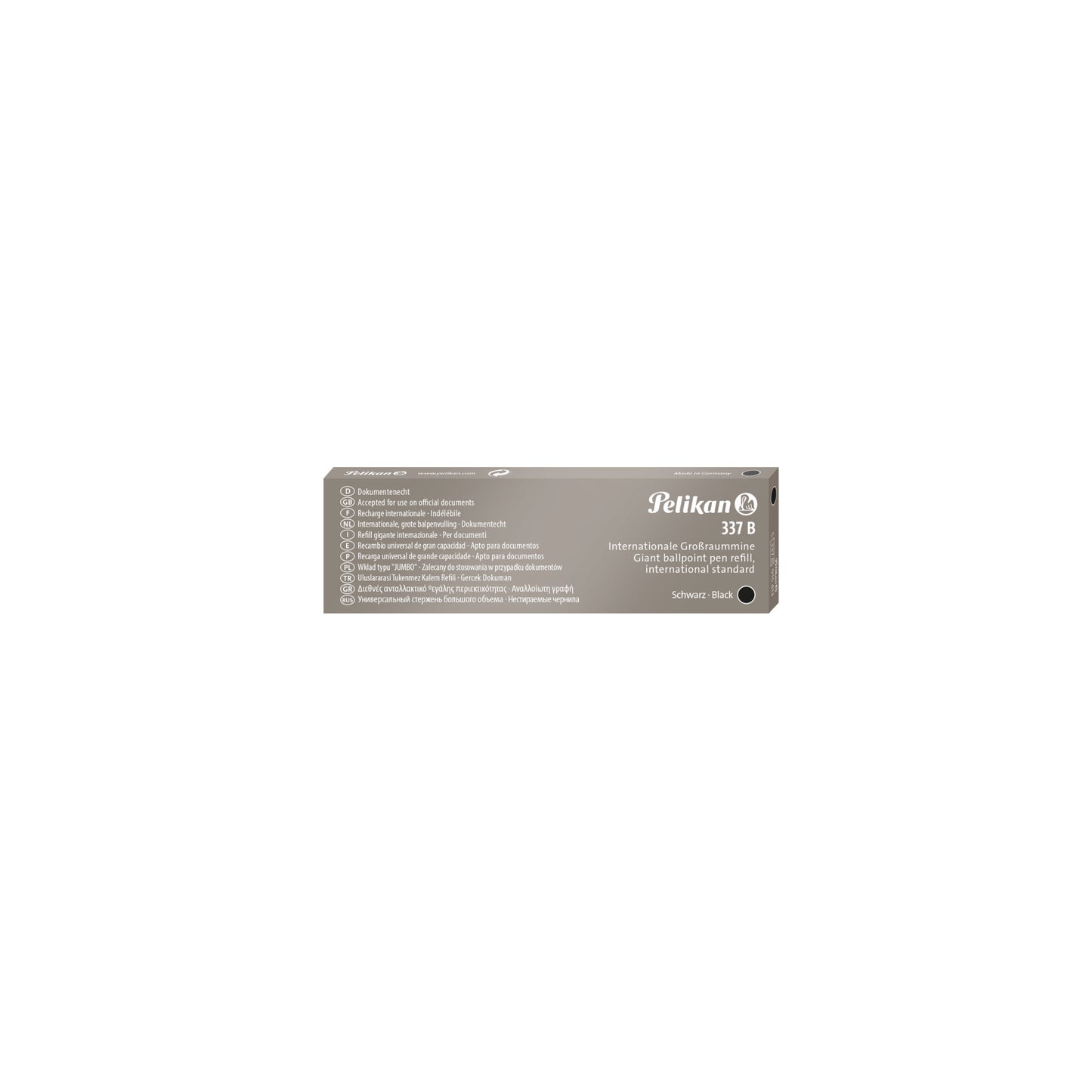 Pelikan Giant Ballpoint Pen Refill 337, Black Broad 915413