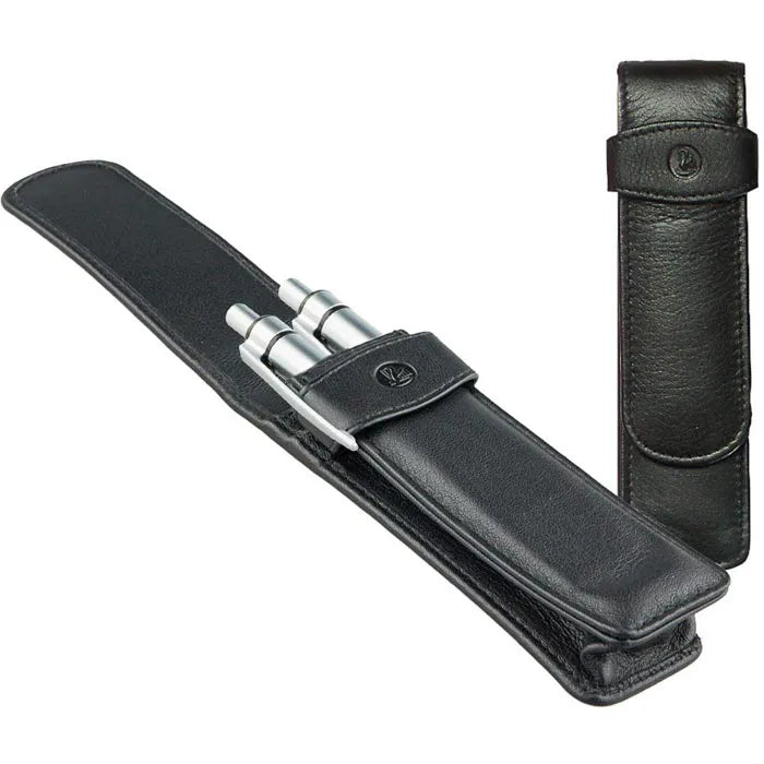 Pelikan TG21 Leather Pen case for two writing instruments Black 923417