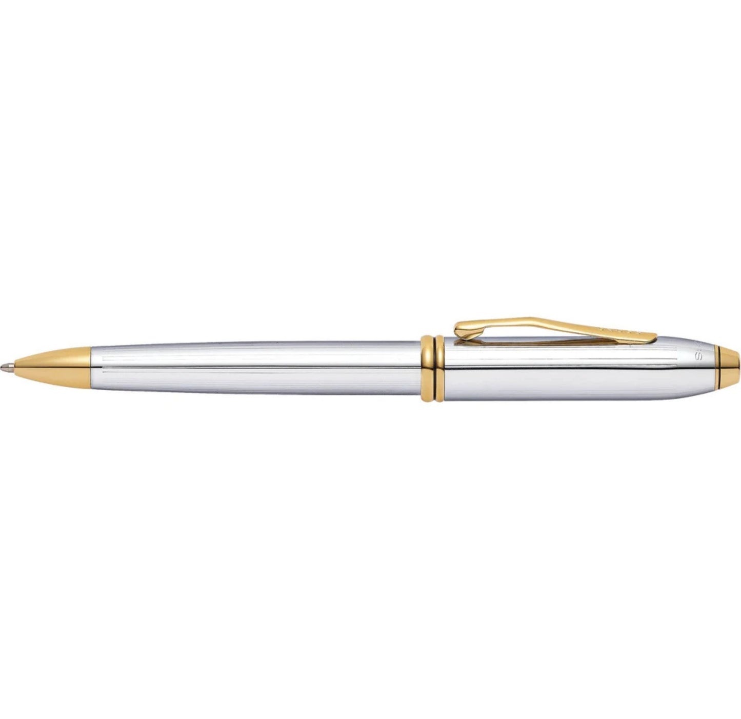 Cross Townsend Medalist Chrome and Gold Ballpoint Pen 502TW