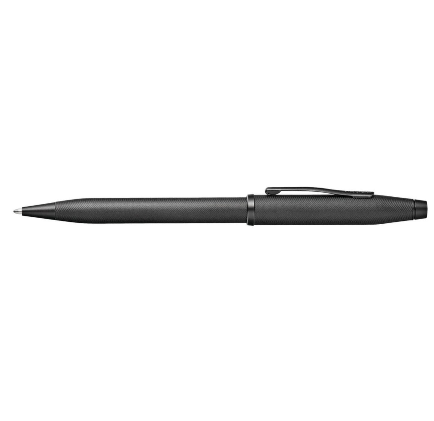 Cross Century II Black PVD Ballpoint Pen Micro-knurl AT0082WG-132