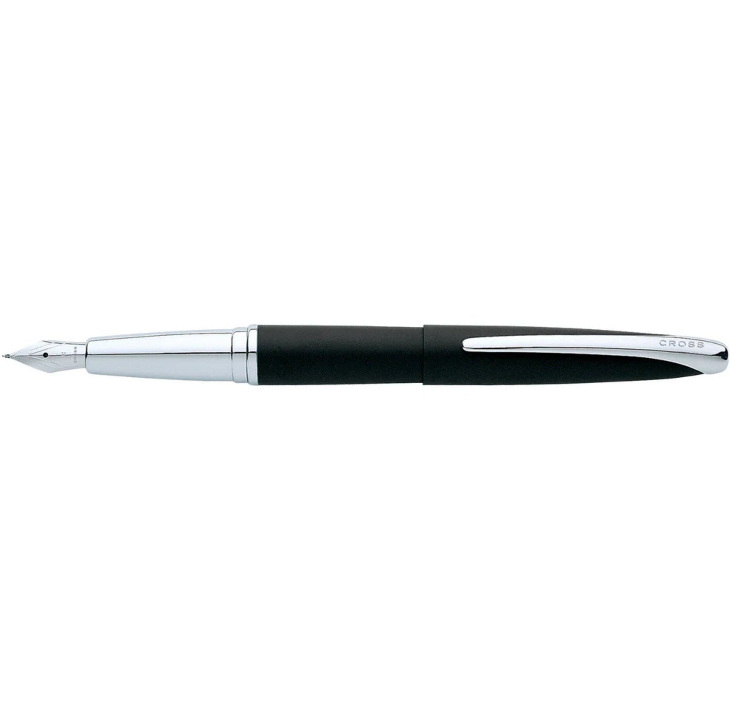 Cross ATX® Basalt Black Stainless Steel Fine Nib Fountain Pen 886-3FS
