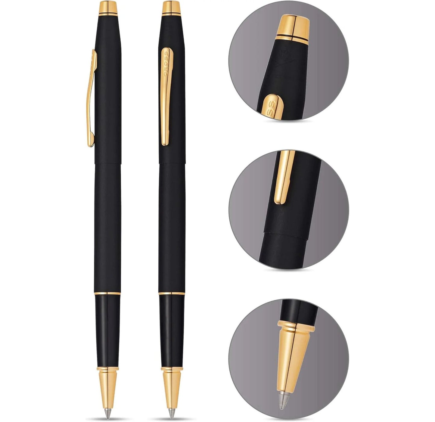Cross Classic Century Black Ink Fine Nib Fountain Pen AT0086-110FF