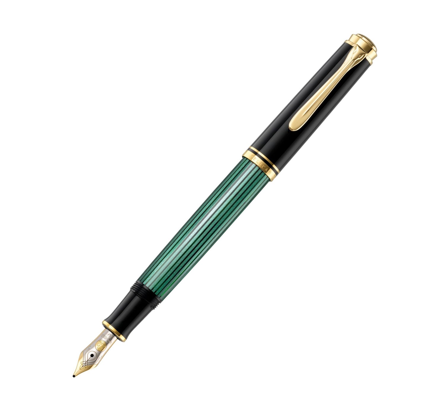 Pelikan M400 Fountain Pen Souverän® Black-Green B 994871