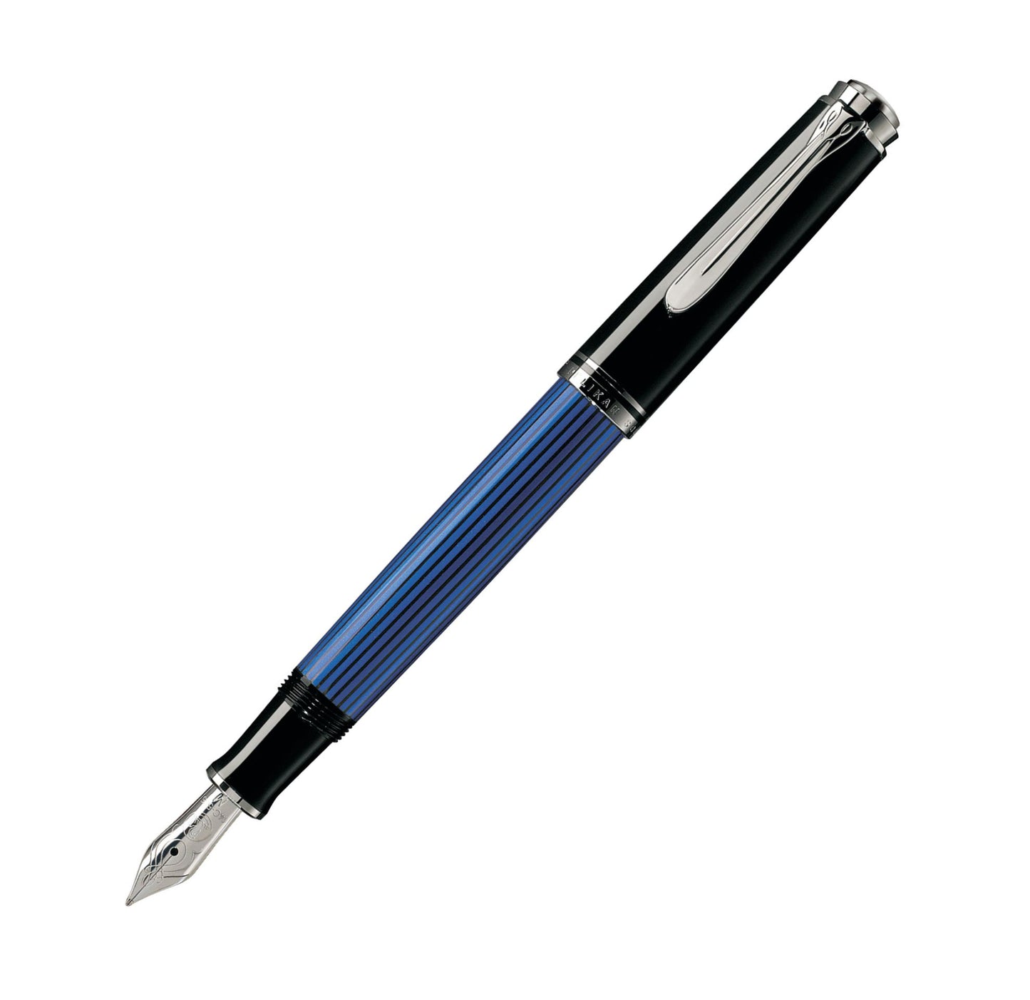 Pelikan M405 Fountain Pen Souverän Black-Blue EF 932806