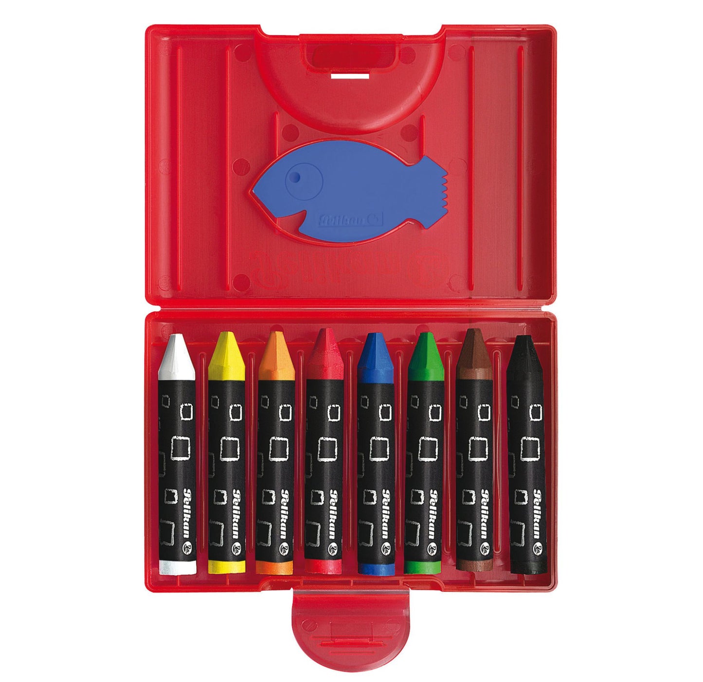 Pelikan Wax Crayons 665/8D Triangle Waterproof 8 pcs 722942