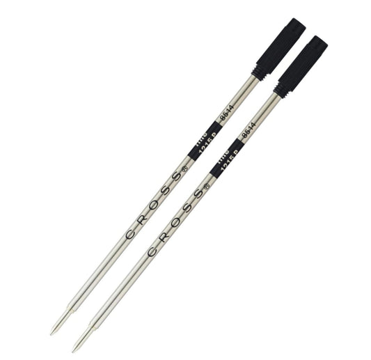 Cross Ballpoint Pen Refill - Black - Fine - Dual Pack 8514-2
