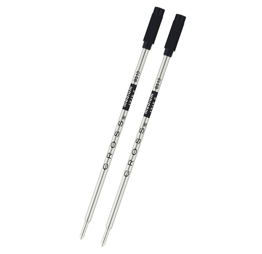Cross Ballpoint Pen Refill - Black - Medium - Dual Pack 8513-2