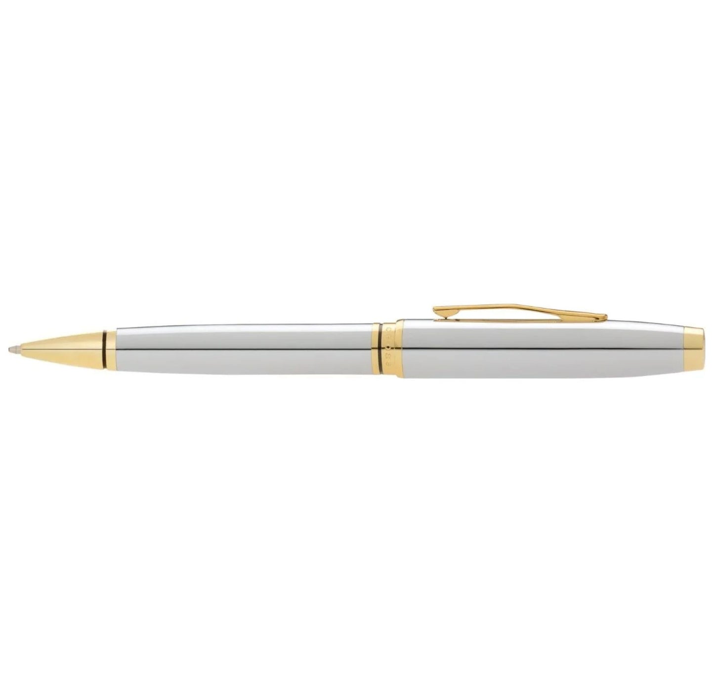 Cross Coventry Polished Chrome with Gold-Tone Ballpoint Pen AT0662-2