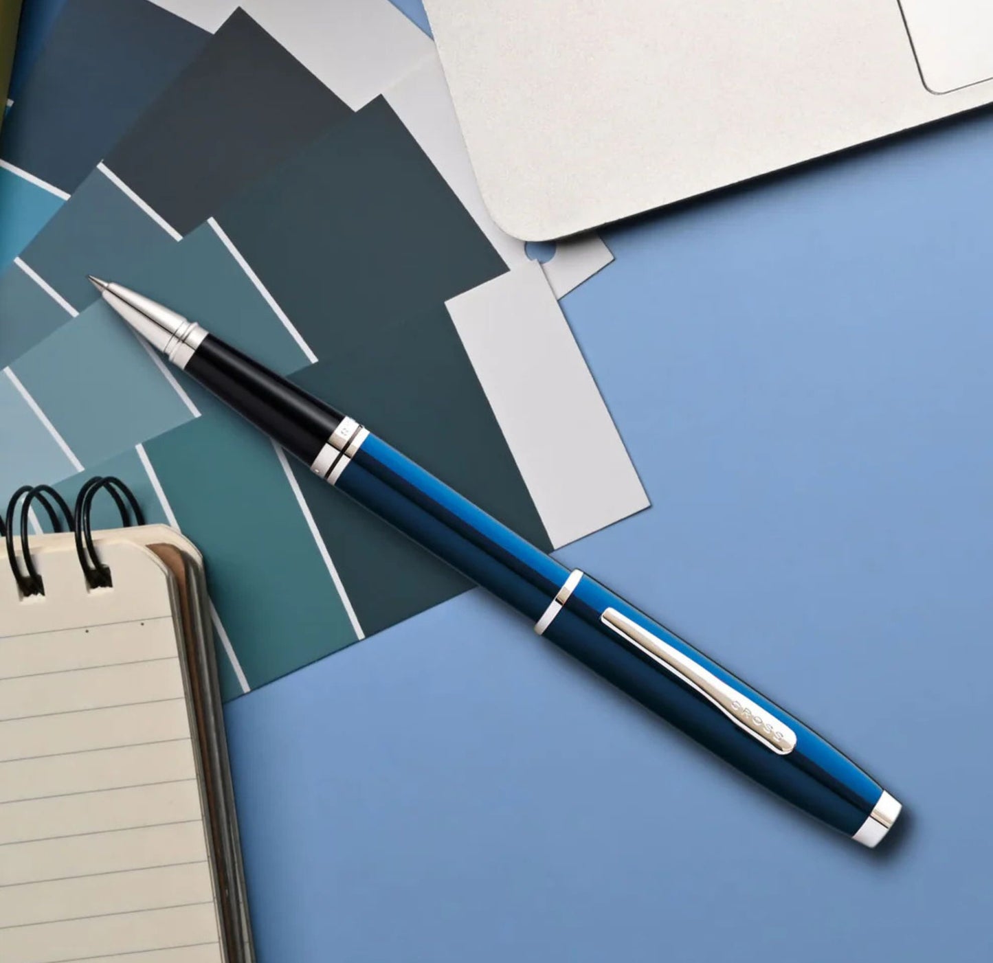 Cross Coventry Blue Lacquer Rollerball Pen AT0665-9