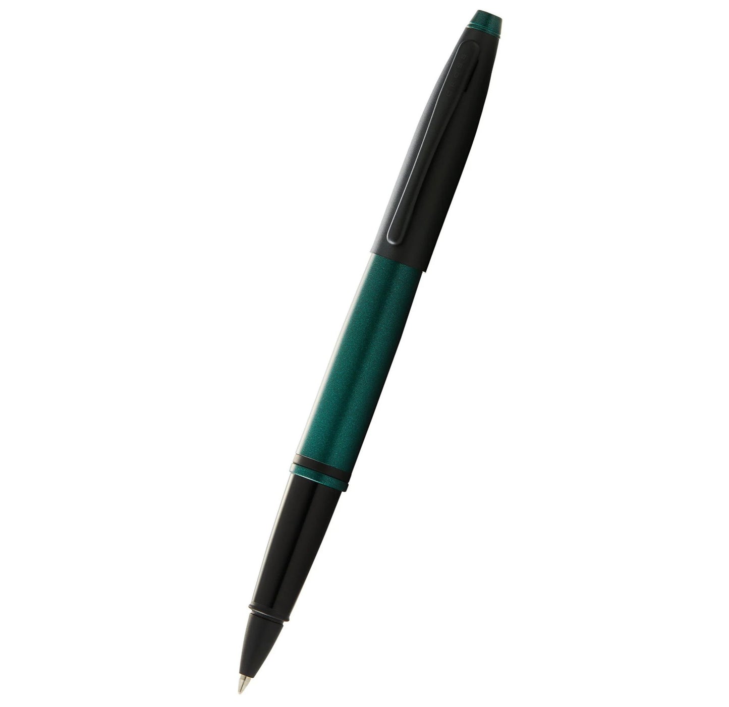 Cross Calais Matte Green and Black Lacquer Rollerball Pen AT0115-25