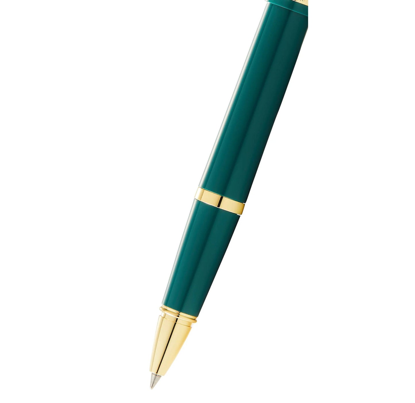 Cross Bailey Light™ Polished Green Resin and Gold Tone Rollerball Pen AT0745-12