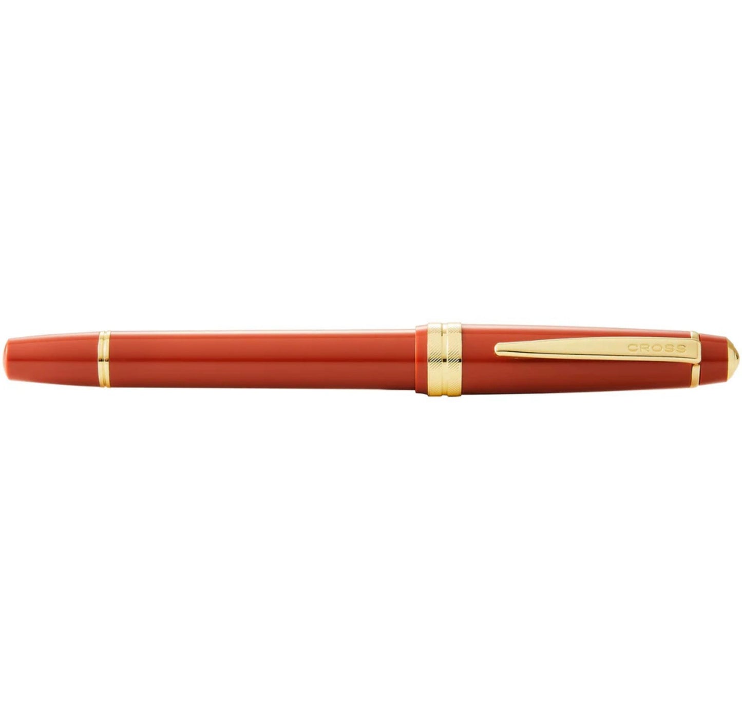 Cross Bailey Light™ Polished Amber Resin and Gold Tone Extra Fine Nib Fountain Pen AT0746-13XF