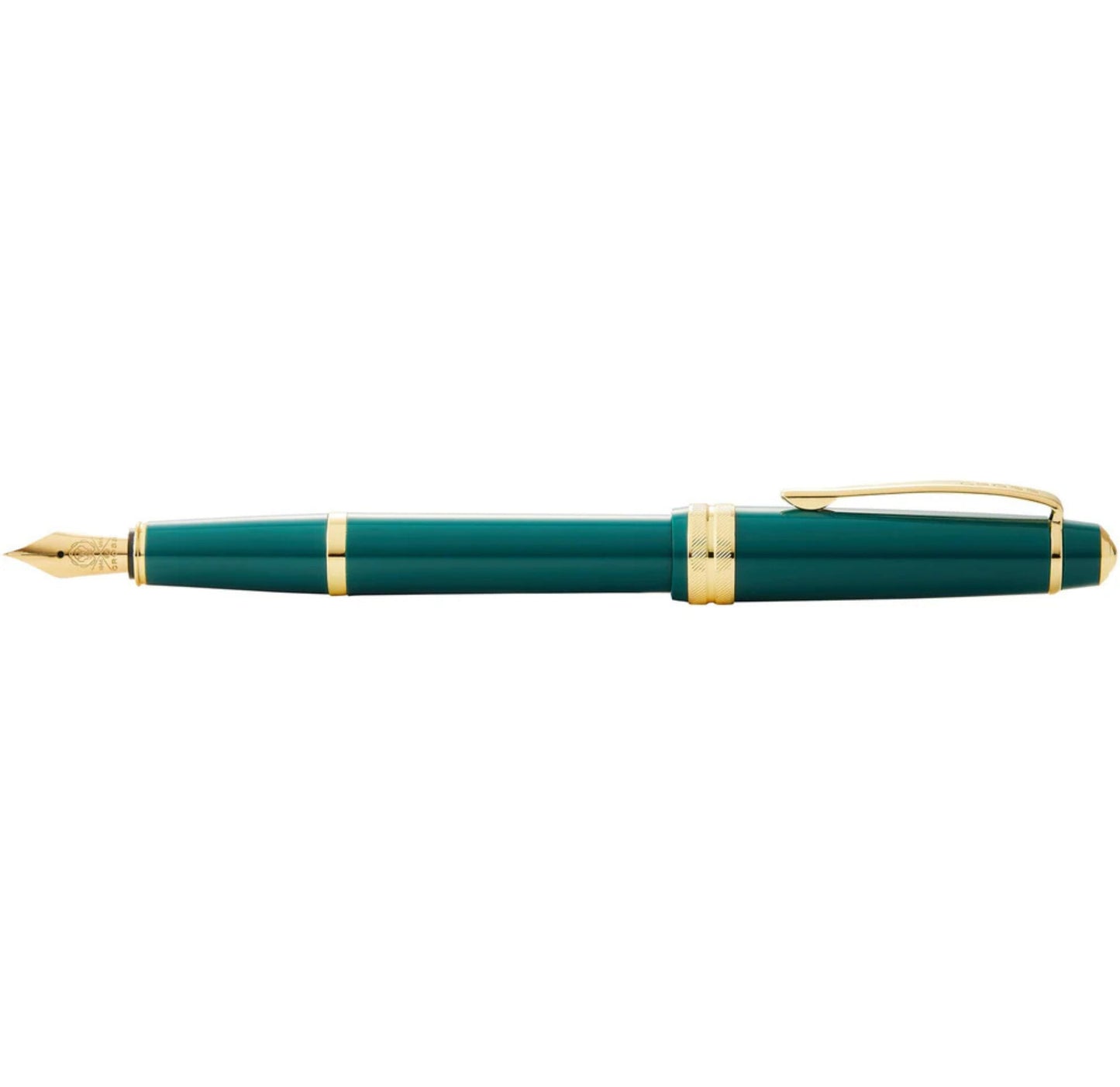 Cross Bailey Light™ Polished Green Resin and Gold Tone Extra-Fine Nib Fountain Pen AT0746-12XF