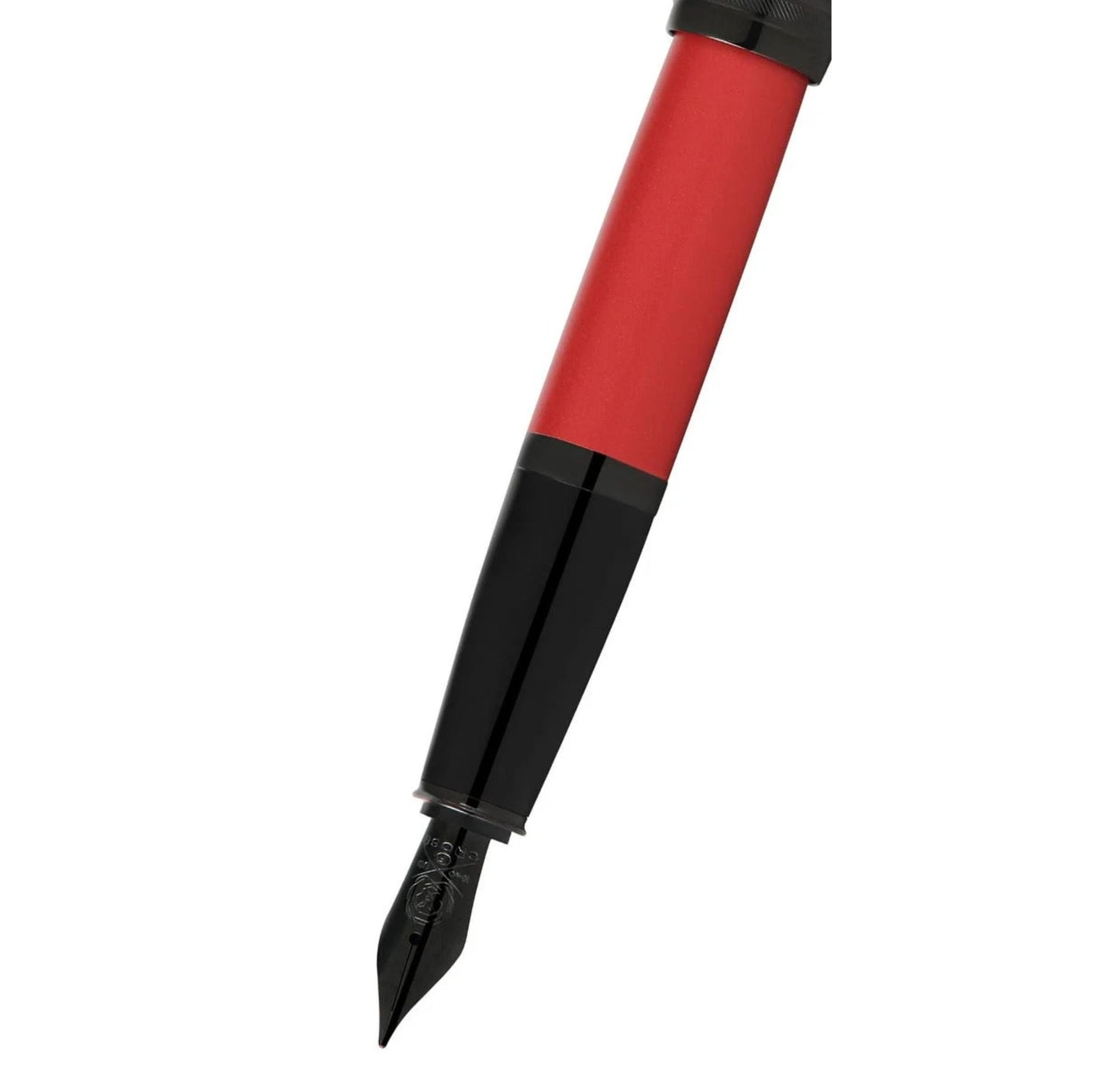 Cross Bailey Matte Red Lacquer Stainless Steel Fine Nib Fountain Pen AT0456-21FJ