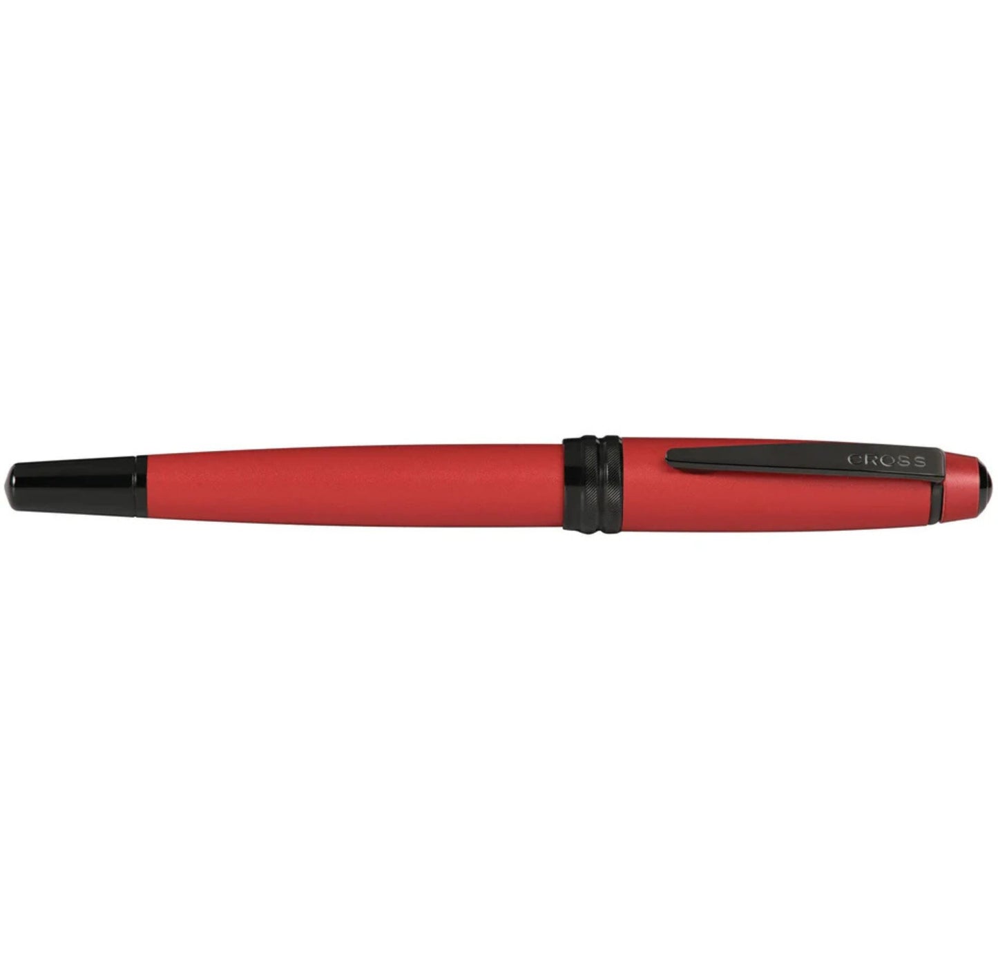 Cross Bailey Matte Red Lacquer Stainless Steel Fine Nib Fountain Pen AT0456-21FJ