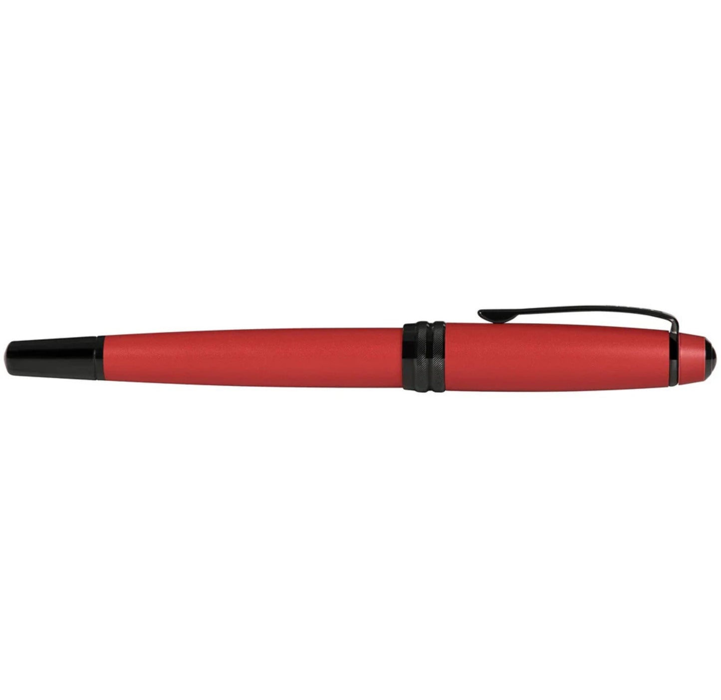 Cross Bailey Matte Red Lacquer Stainless Steel Fine Nib Fountain Pen AT0456-21FJ