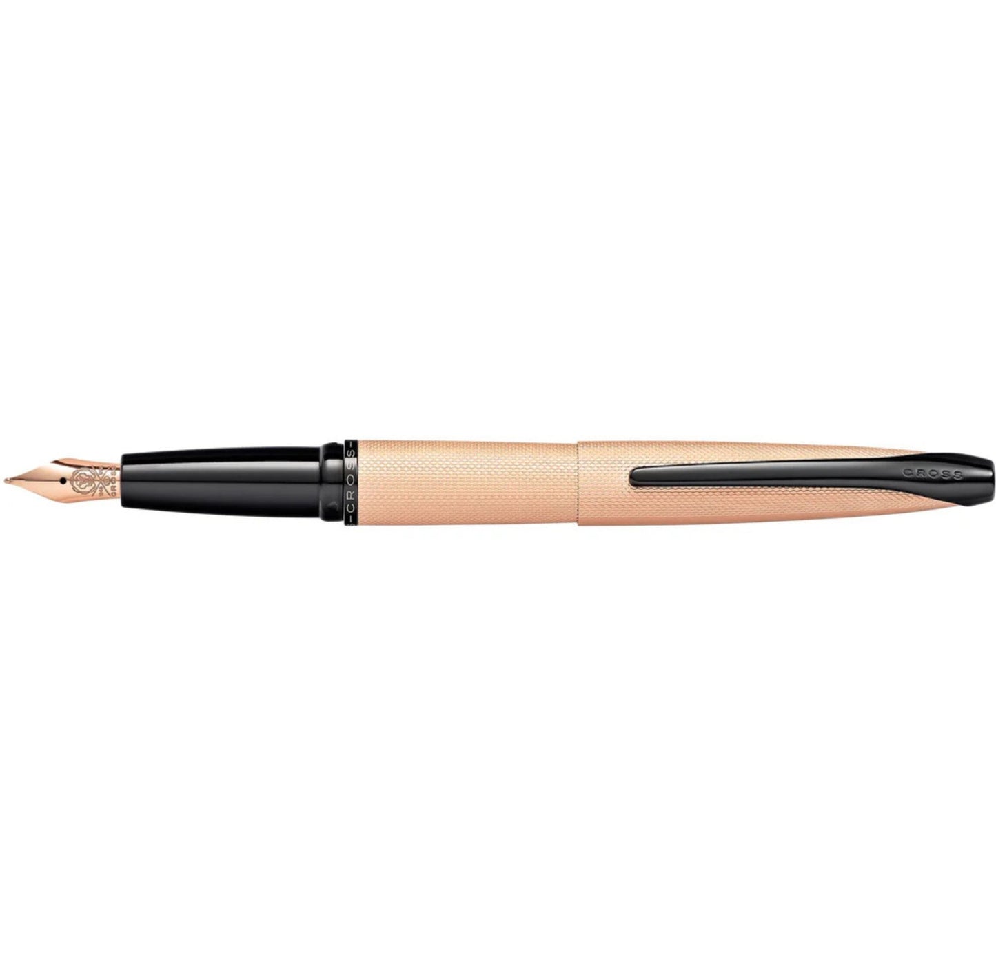 Cross ATX® Brushed Rose Gold Stainless Steel Fine Nib Fountain Pen 886-42FF