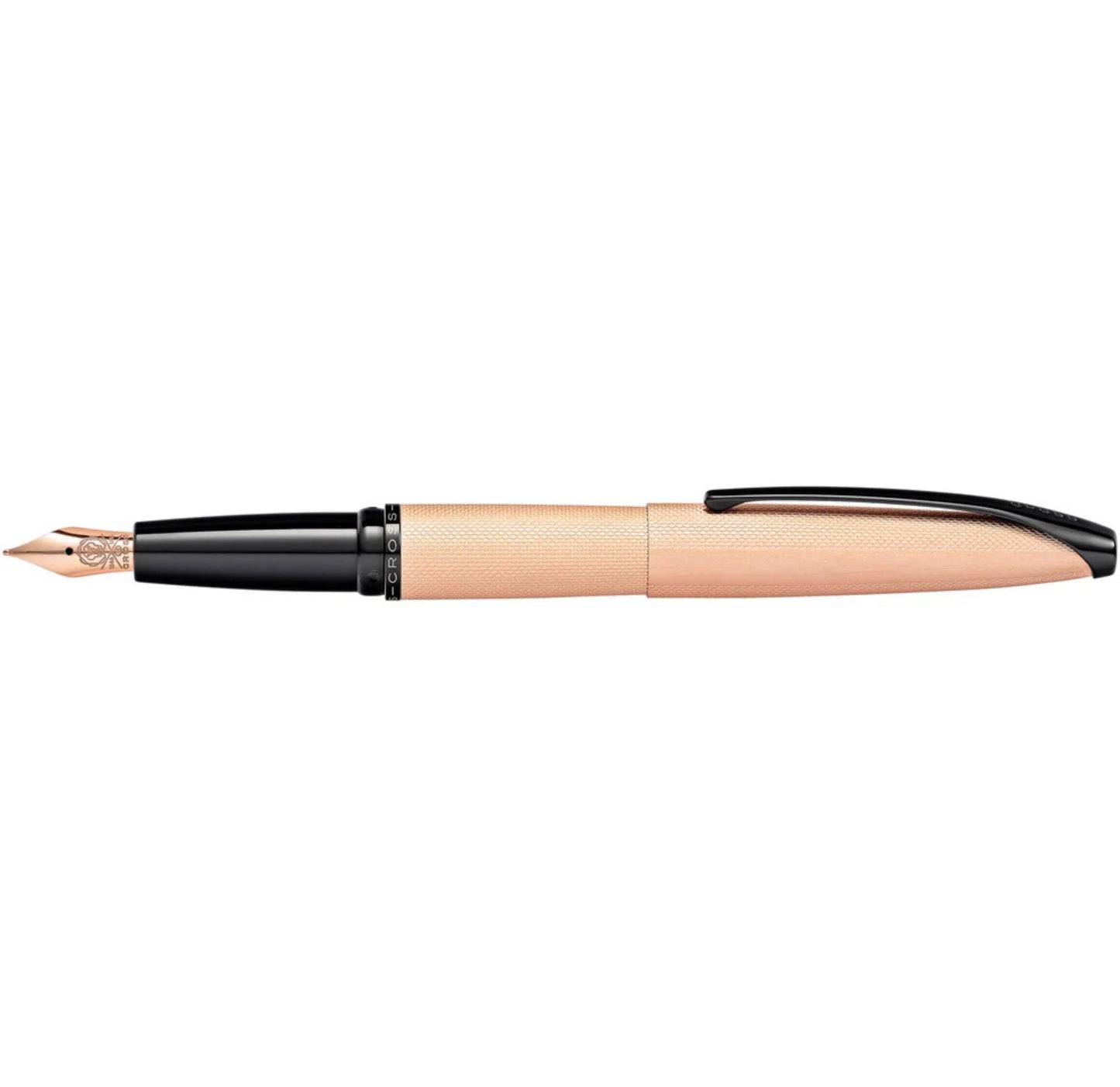 Cross ATX® Brushed Rose Gold Stainless Steel Fine Nib Fountain Pen 886-42FF