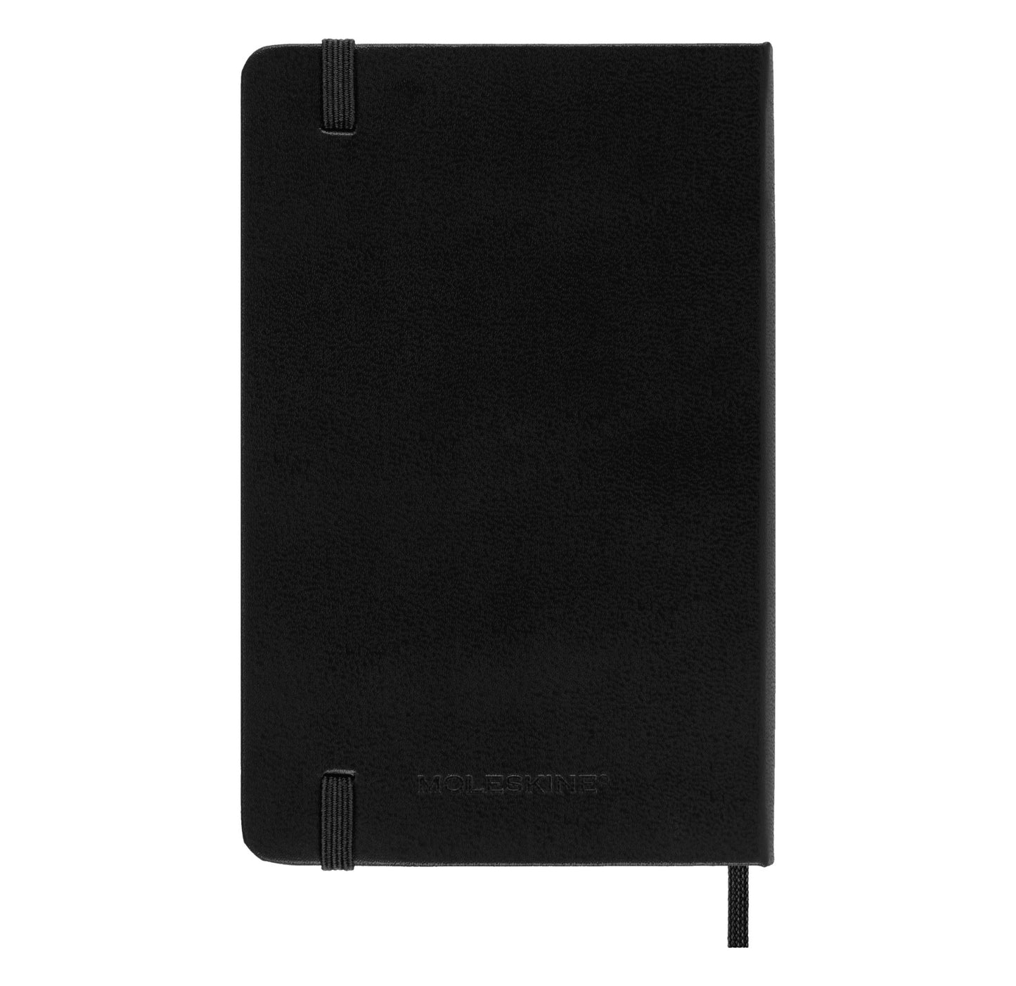 Moleskine Classic Notebook, Hard Cover, Pocket, Plain, Black QP012