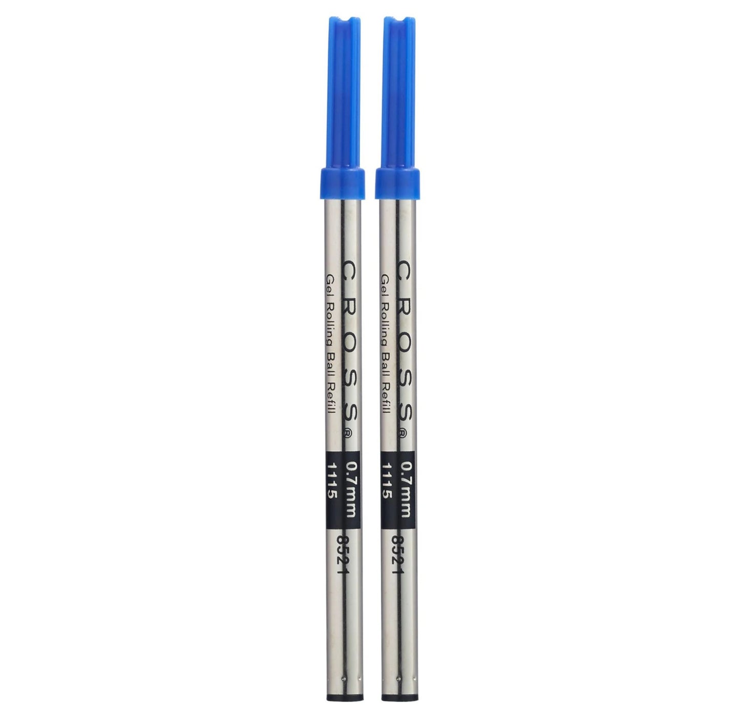 Cross Selectip Gel Rollerball Pen Refill - Blue - Medium - Dual Pack 8521-2