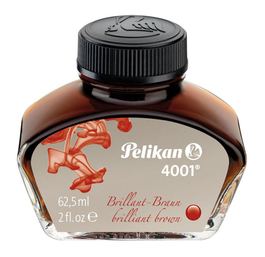Pelikan Ink bottle Ink 4001 Brilliant-Brown 62,5 ml 329185