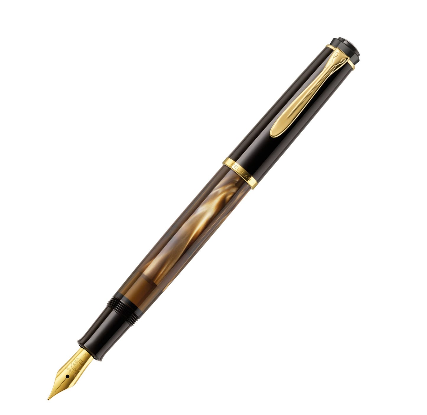 Pelikan M200 Fountain Pen Classic Brown-Marbled B 808903