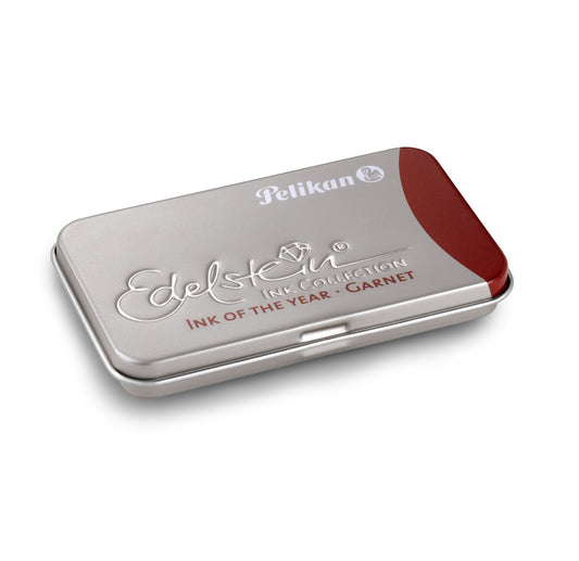 Pelikan Giant Ink Cartridges GTP/6 Edelstein® Ink of the Year 2014 Garnet (Darkred) 339648