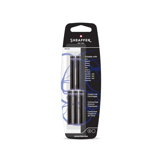 Sheaffer Classic Ink Cartridge (Pack of 5) Black 96330