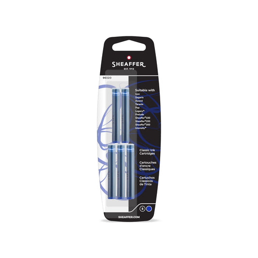 Sheaffer Classic Ink Cartridge (Pack of 5) Blue 96320